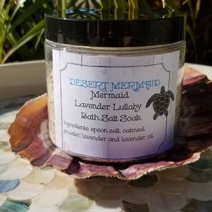 Homemade Lavender Lullaby Soaking bath salts